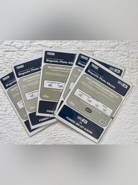 50 XL Pioneer Photo Album Refill Pages JMV-207 Magnetic Page X-Pando 5 Packs